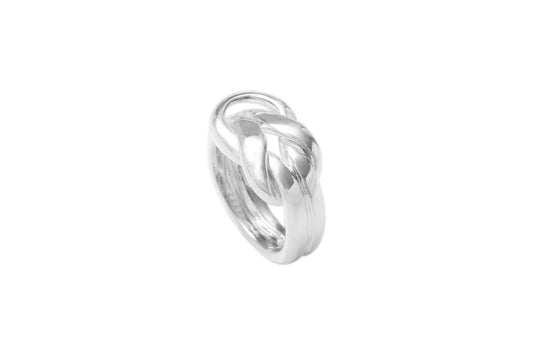 Bague argent noeud 