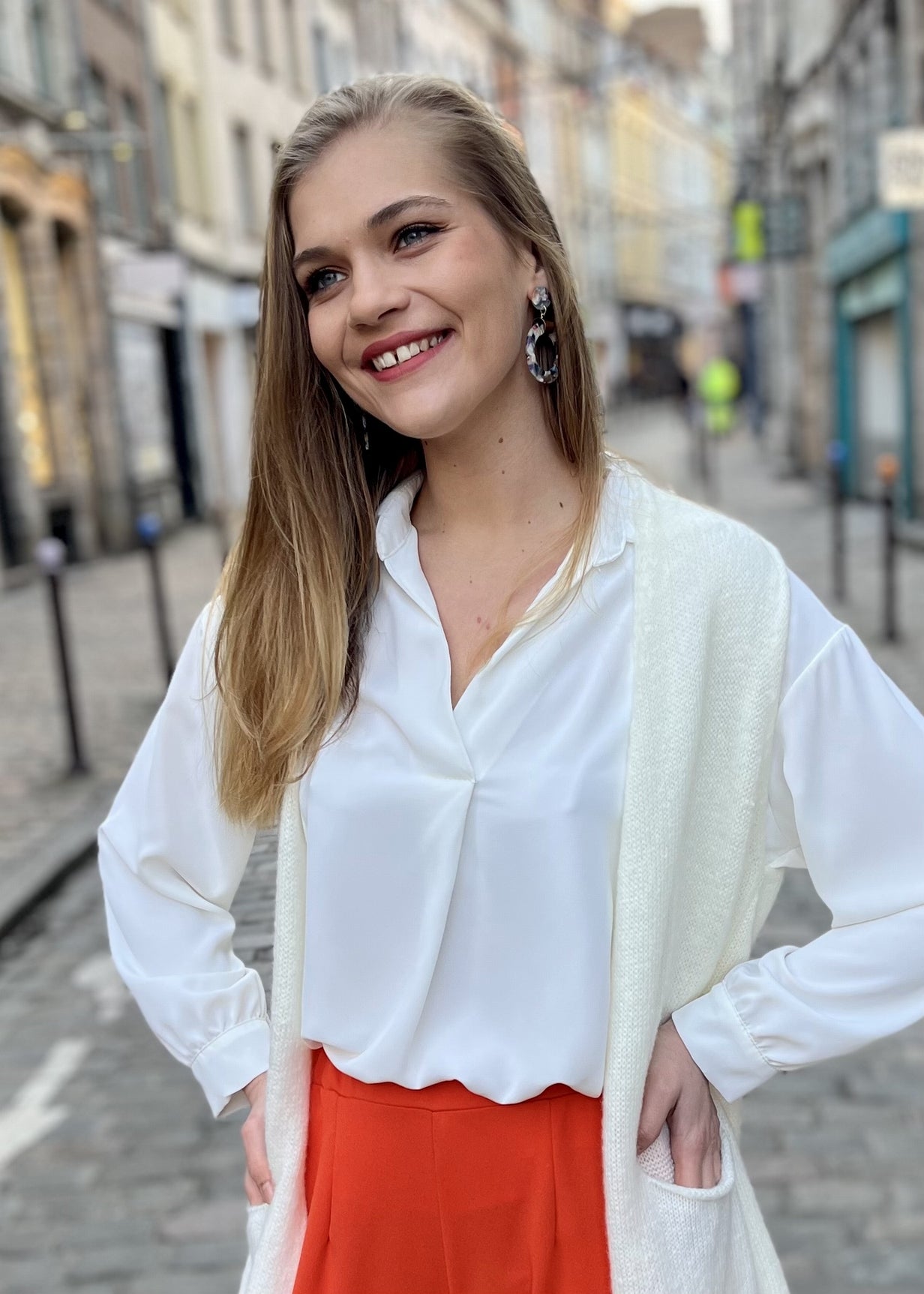 Blouse célia ECRU