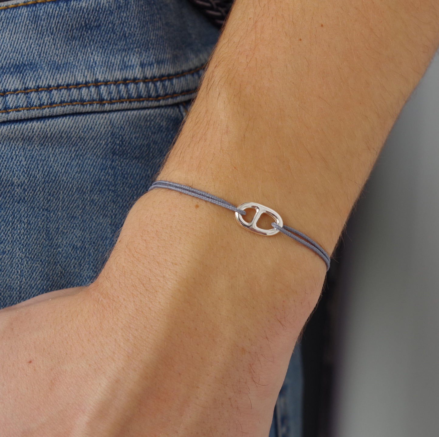 Bracelet argent GRIS