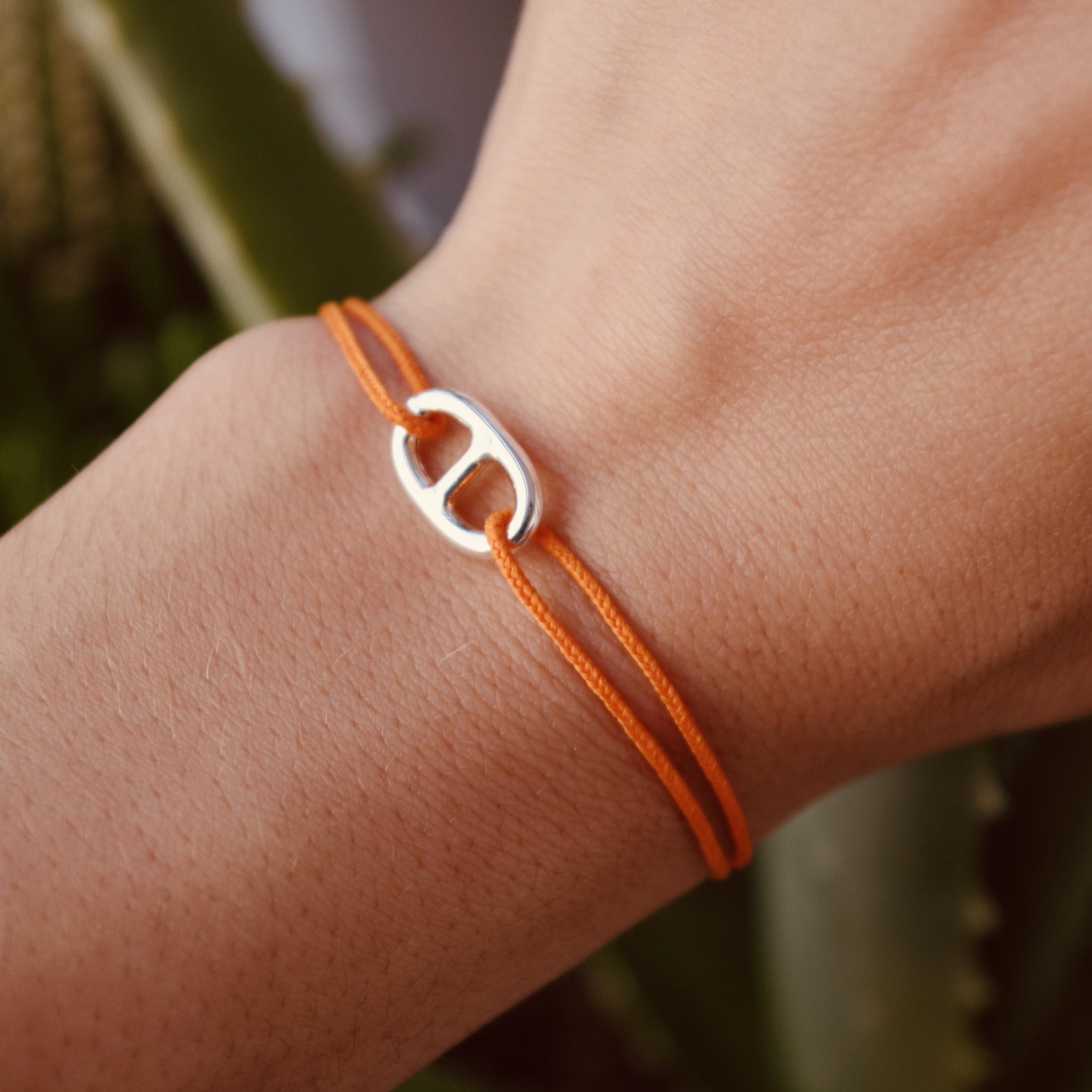 Bracelet argent ORANGE