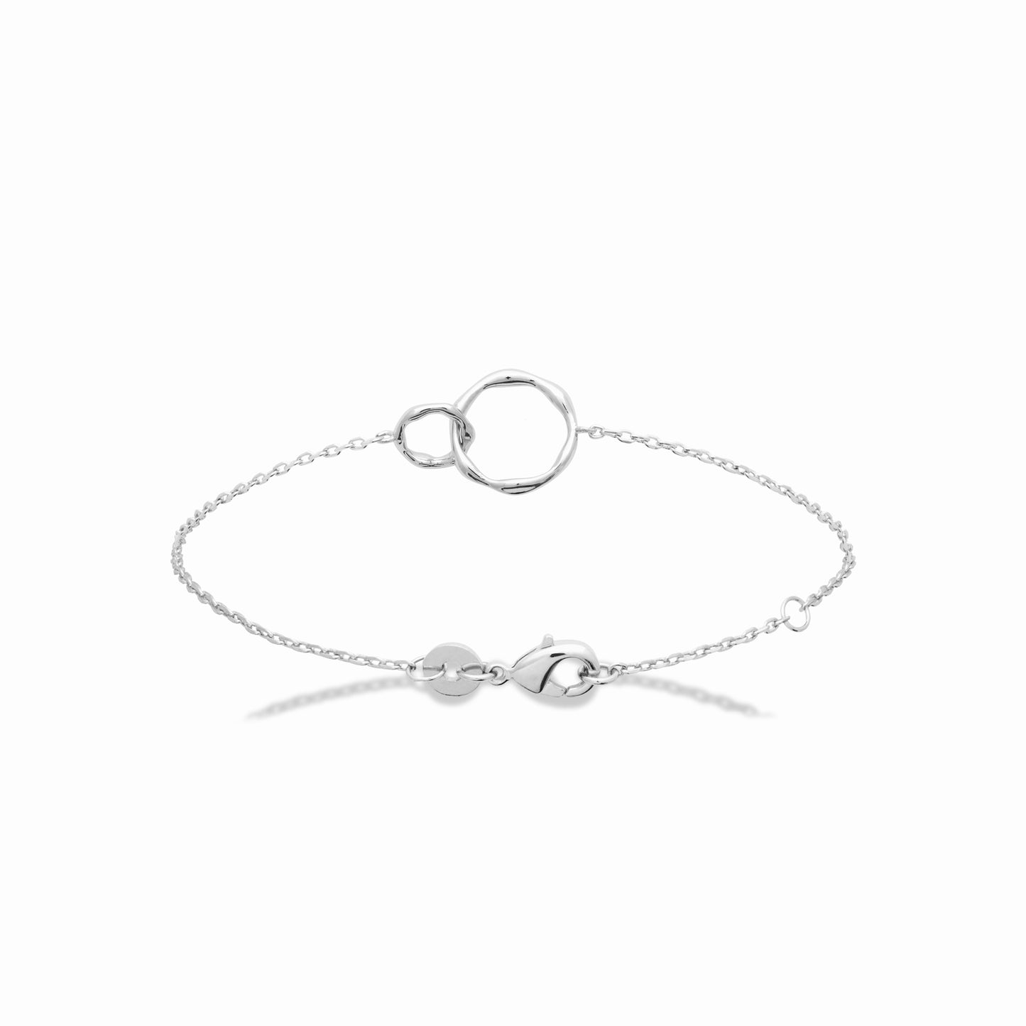 Bracelet argent rhodié 