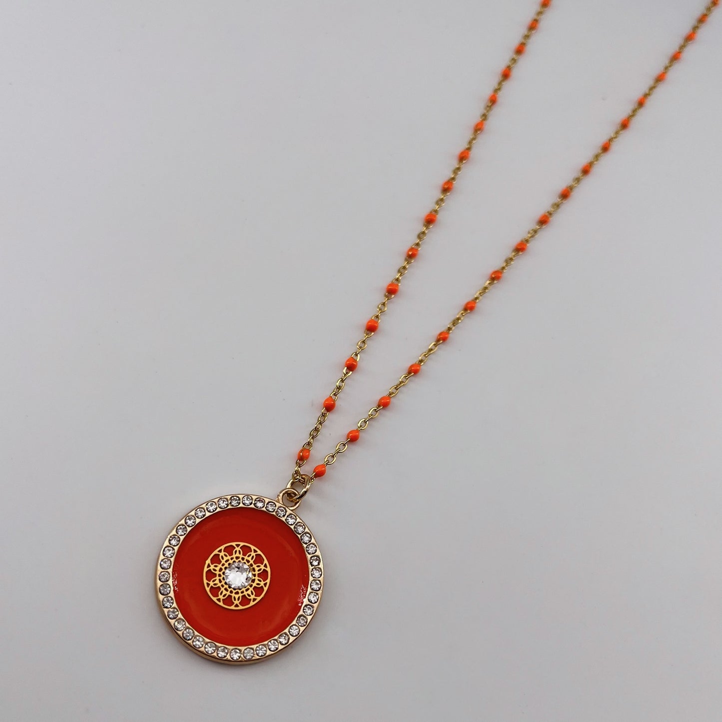 Collier pm claudia dore ORANGE