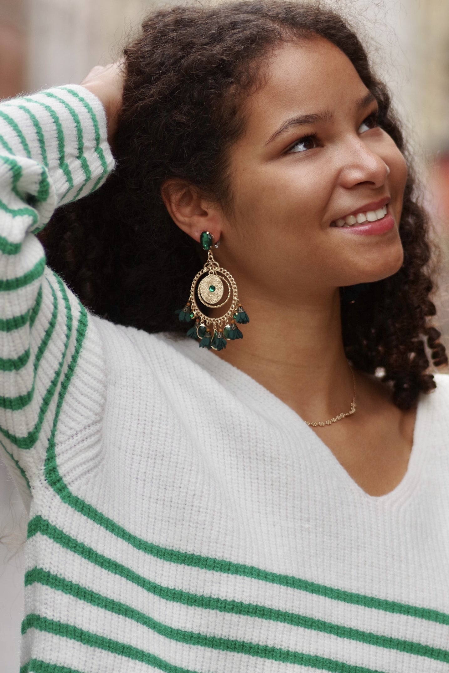 Boucles dorées Camille SAPIN