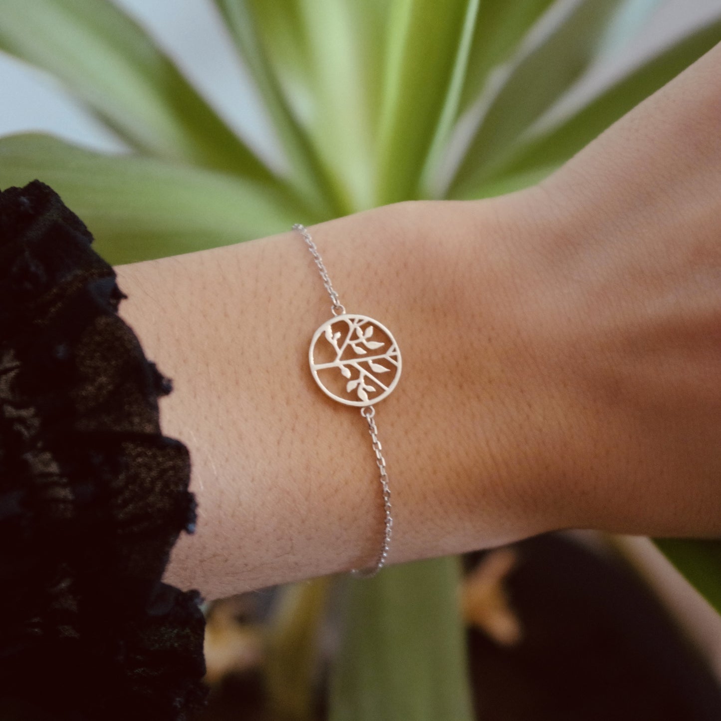 Bracelet arbre de vie argent 