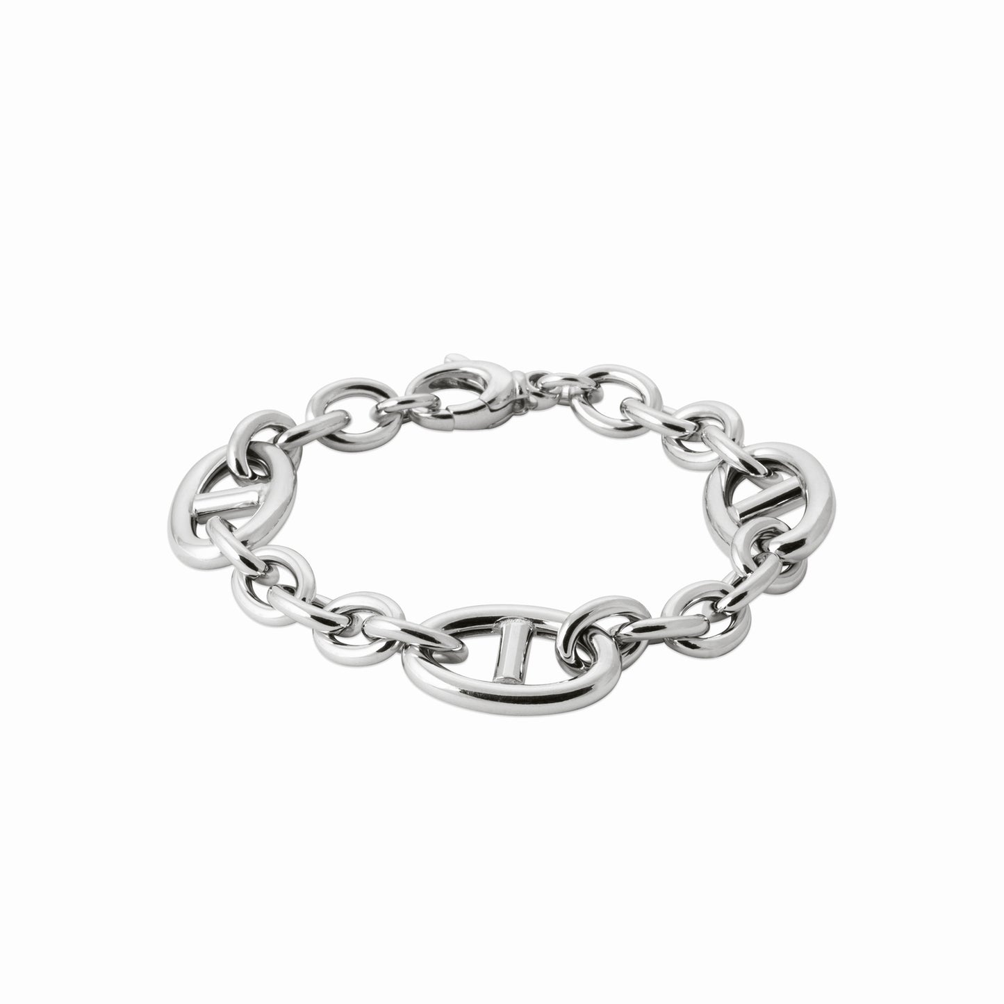 Bracelet argent rhodié 