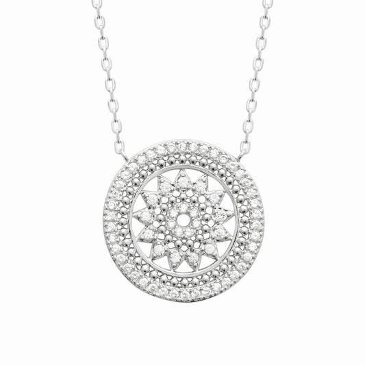 Collier argent rhodie oz 