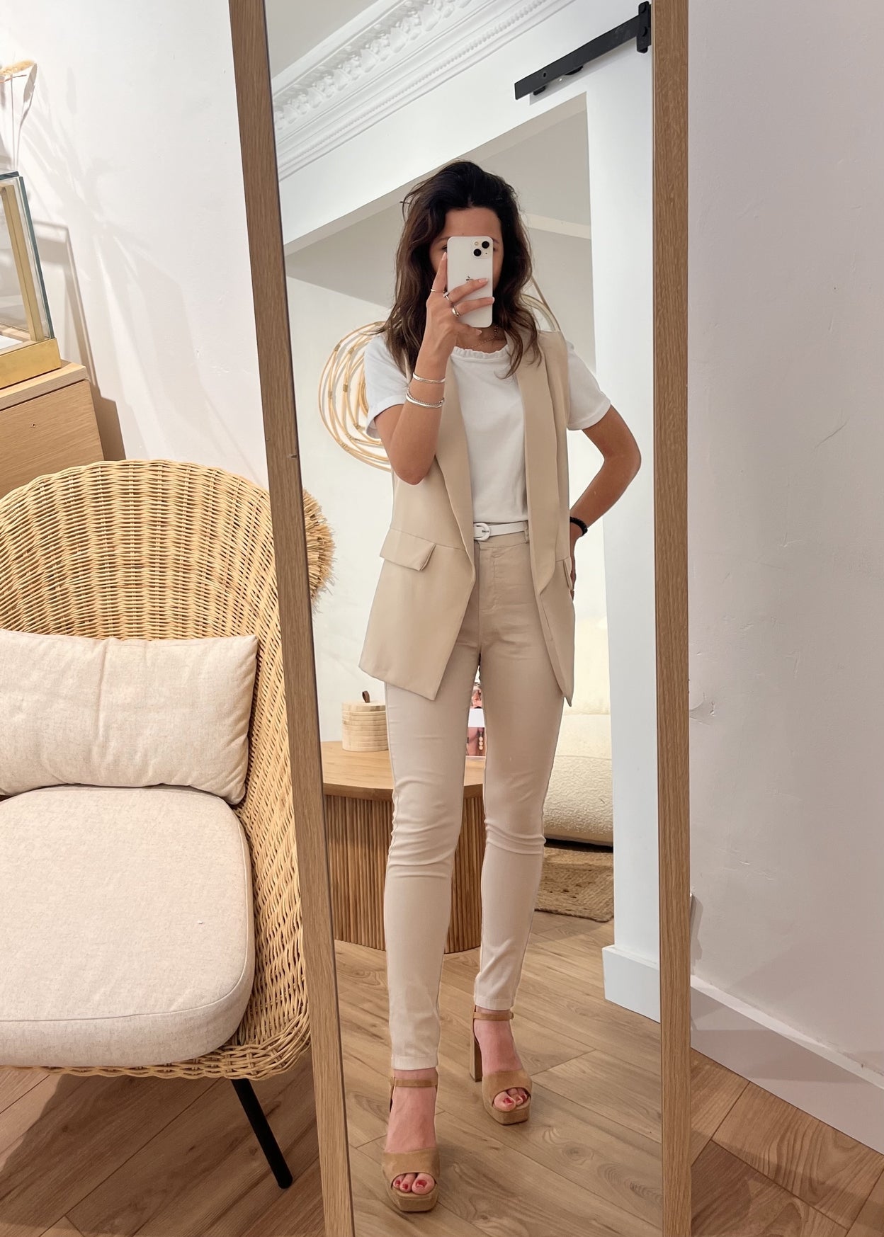 Pantalon alexandrine BEIGE