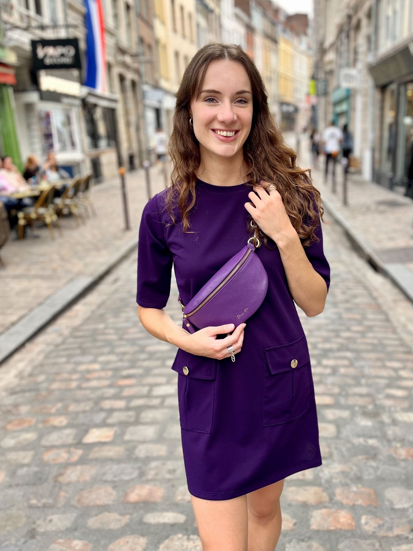 Sac banane Laurette VIOLET