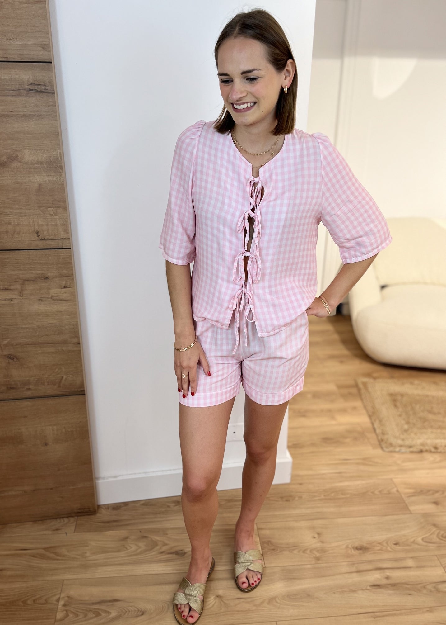 Short suzie ROSE VICHY