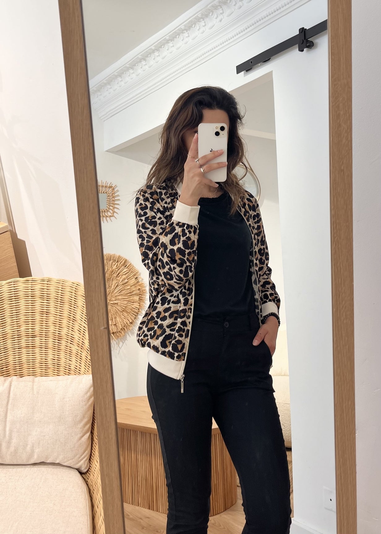 Veste bomber sidonie LEOPARD